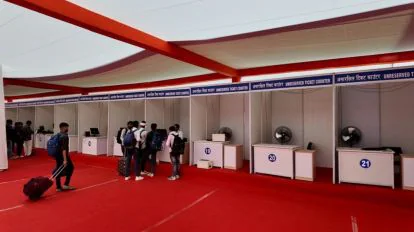 Holding area The Railways created holding areas at 30 stations in Bihar-Purvanchal.