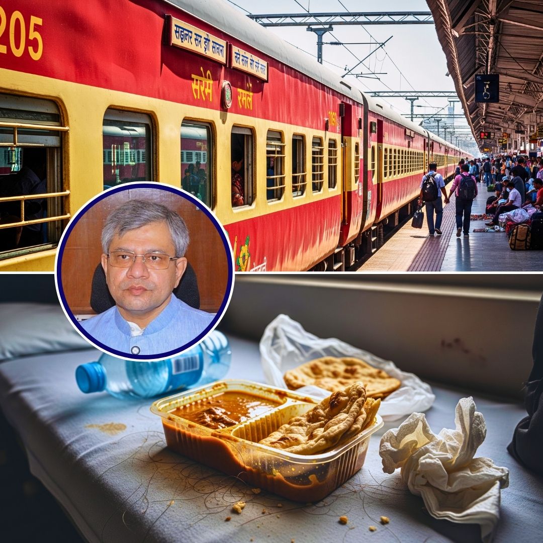 The Railways do not take action against catering contractors on 70 percent of complaints.
