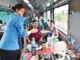 Only vegetarian meals will be booked during the rail ticket purchase.